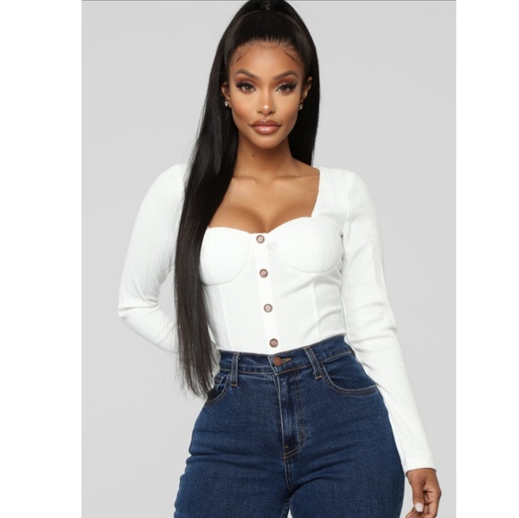 New! Square Neck Top - Picture 1 of 7